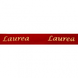 Nastro laurea rosso 1